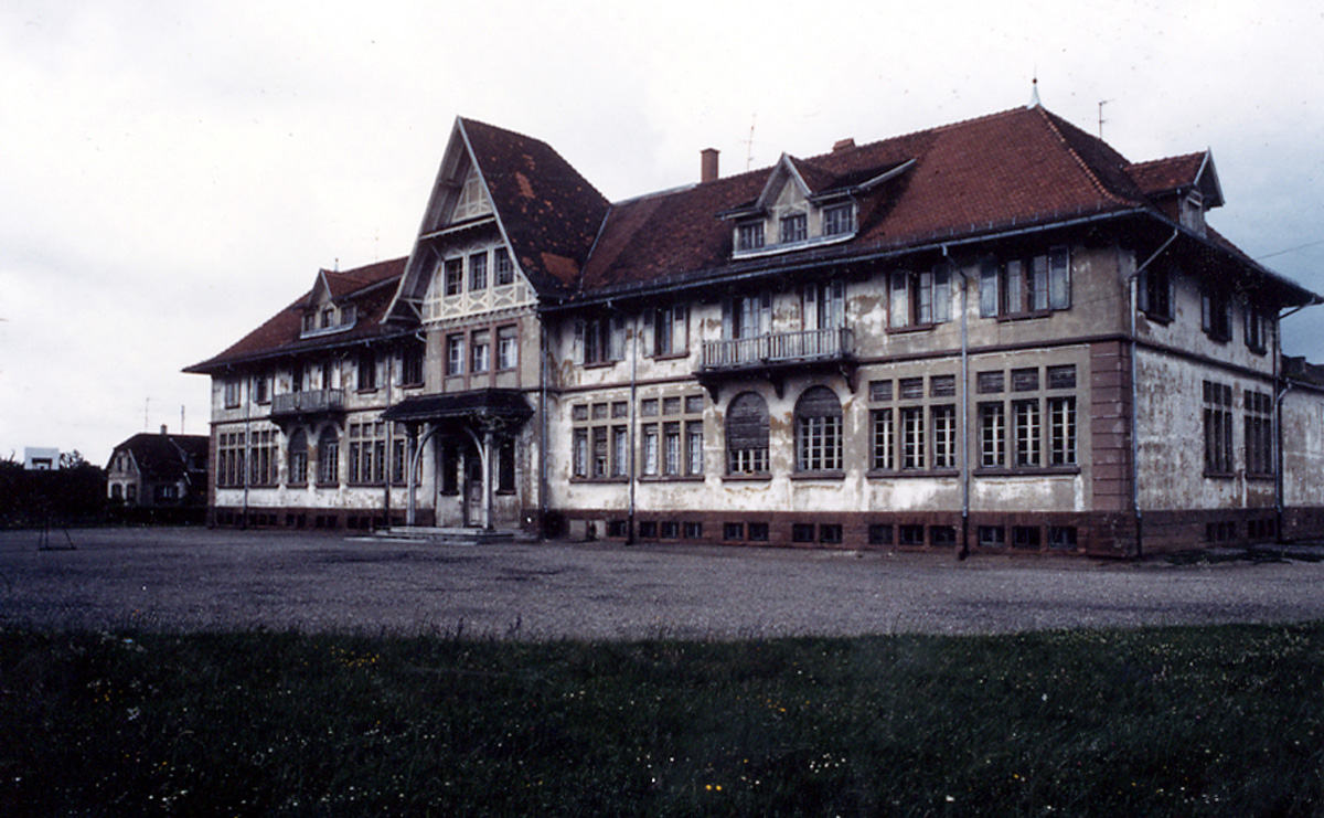façade bâtiment existant - Ecole élémentaire Fernand Anna / Wittenheim