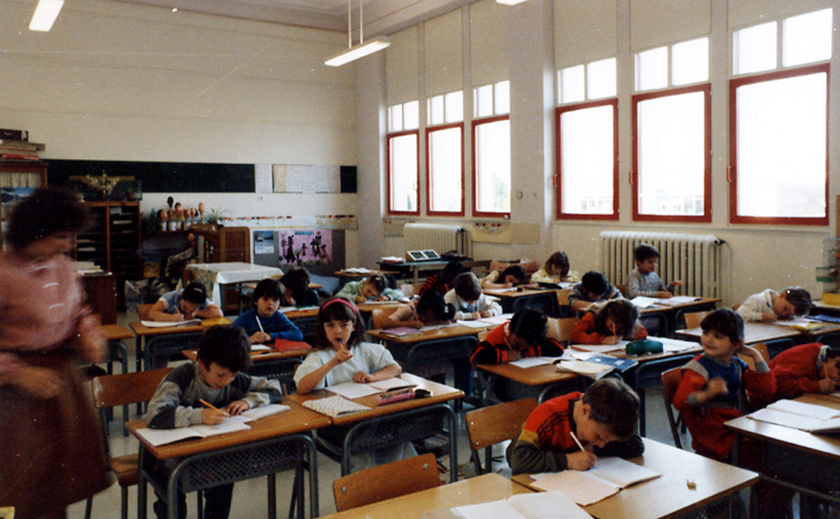salle de classe après travaux - Ecole élémentaire Fernand Anna / Wittenheim