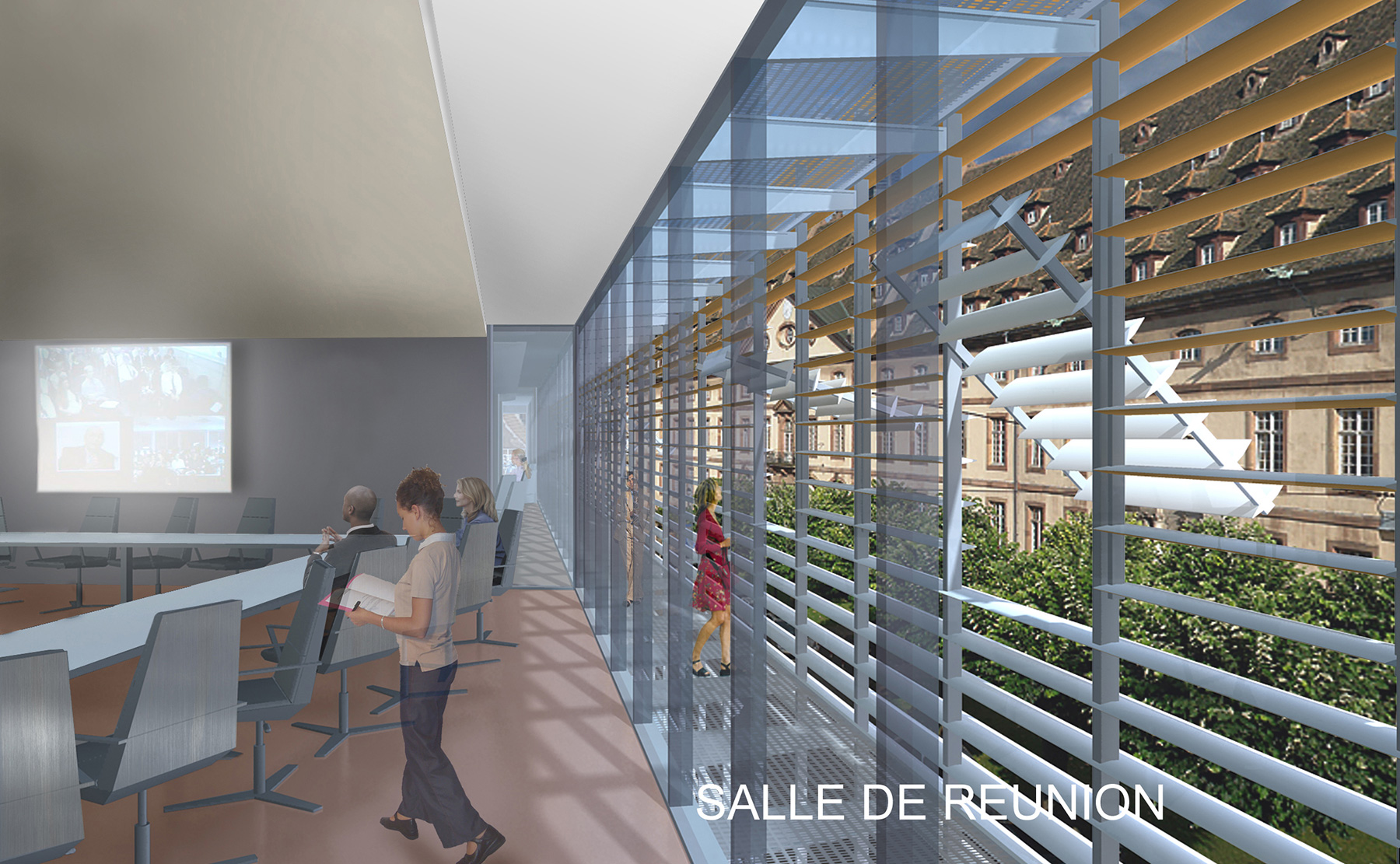 Salle de réunion - PAPS-PCPI / Strasbourg