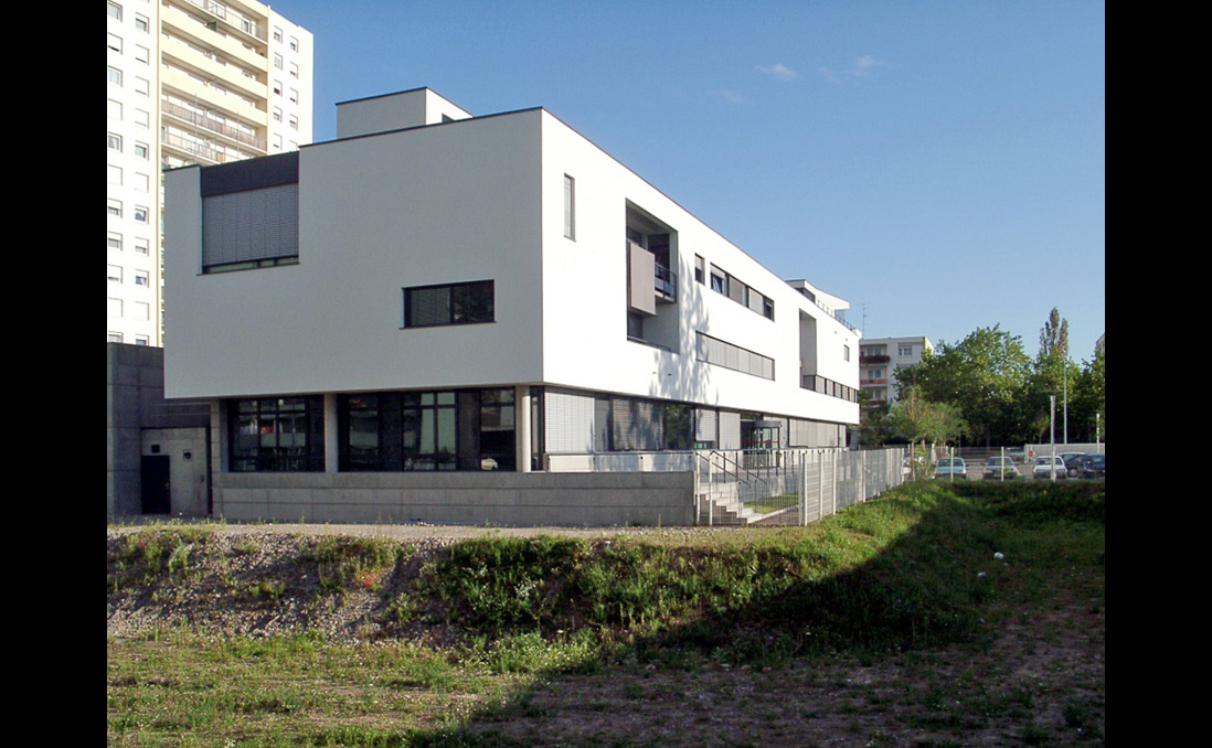 Façade Sud-Est - Centre Accueil Europe - OPAC / Colmar