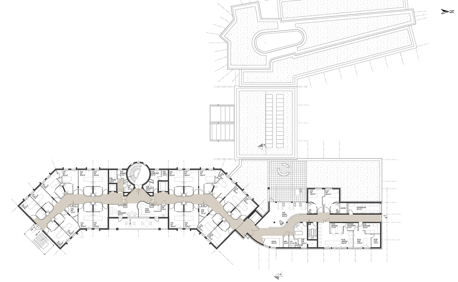 R+1 - Restructuration et extension de l'EHPAD du Badbronn / Châtenois