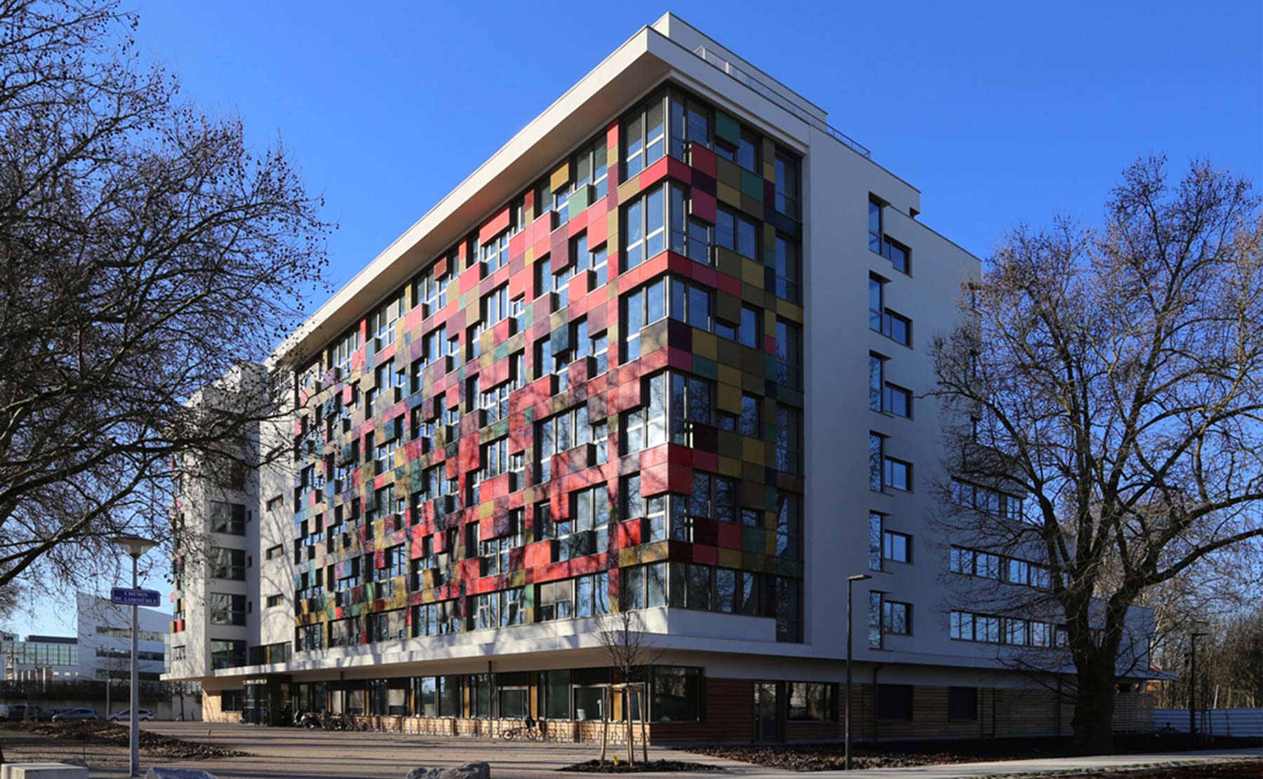 Vue générale - Siège de C.U.S. Habitat et d'Habitation Moderne / Strasbourg