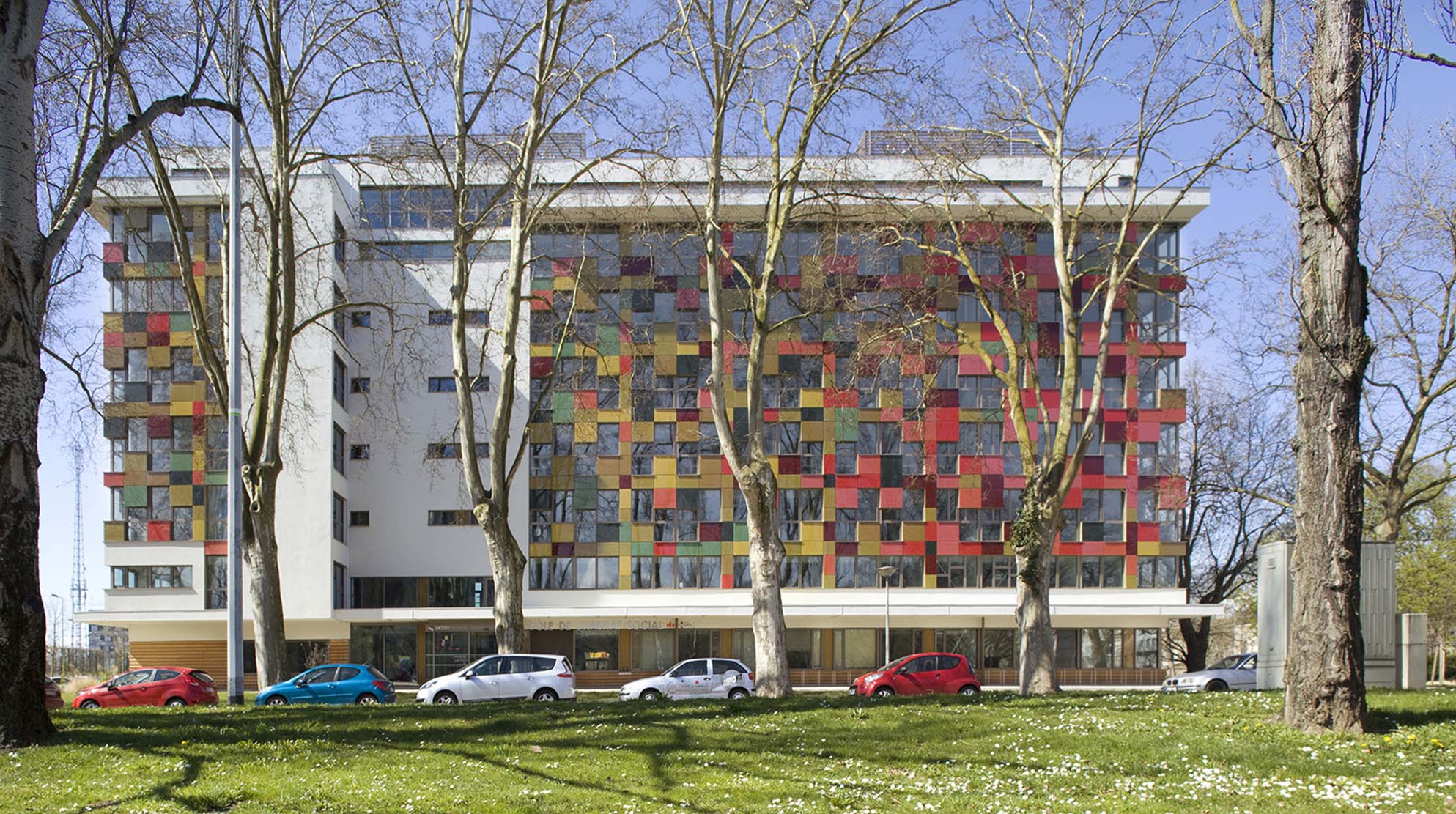 Photo Jean-Baptiste Dorner - Siège de C.U.S. Habitat et d'Habitation Moderne / Strasbourg