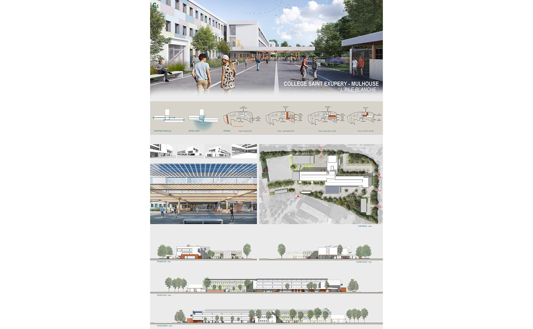  - Extension-restructuration du Collège Saint-Exupéry / Mulhouse