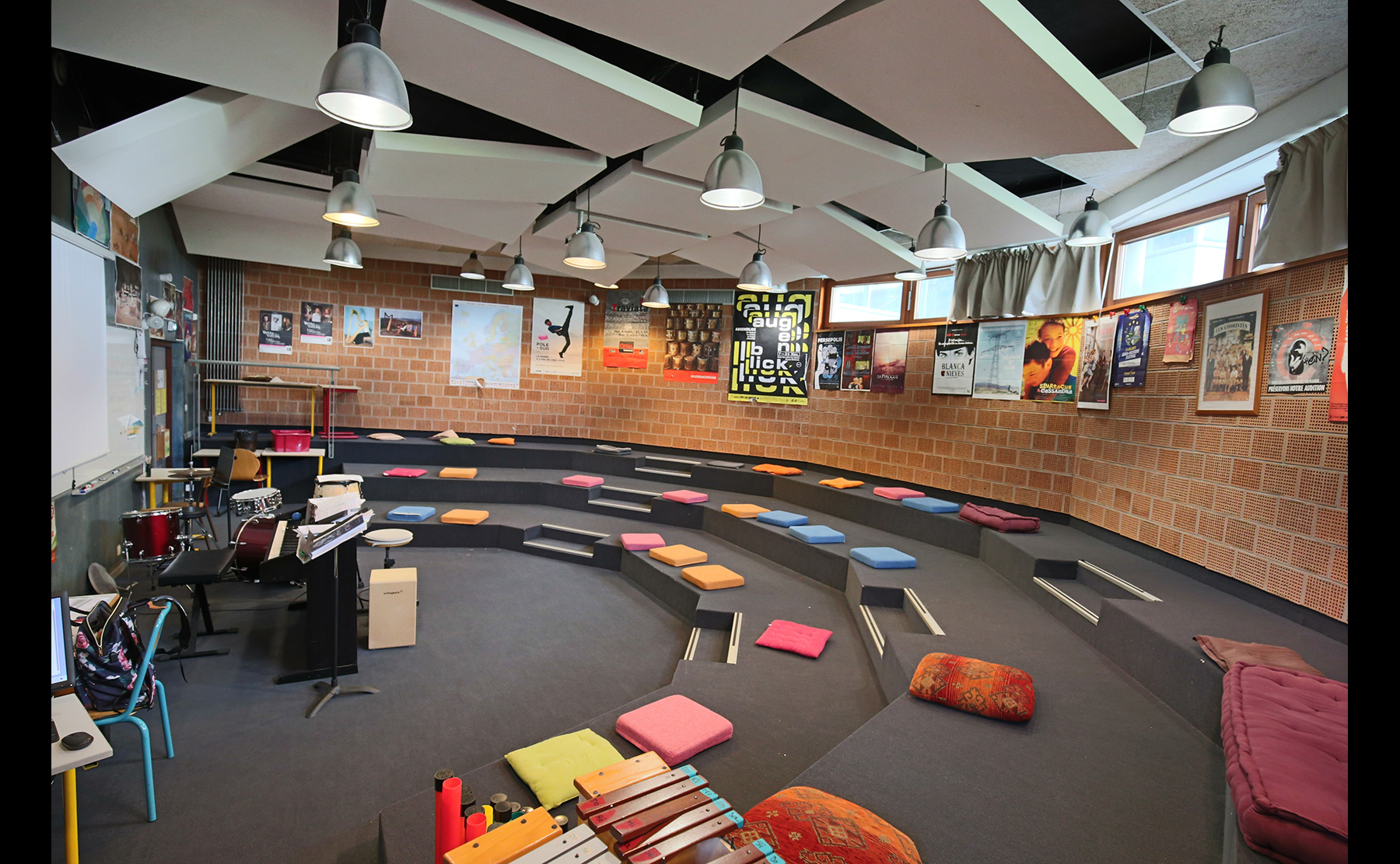 Salle de musique - Collège Lucien Herr, Collège Idéal / Altkirch
