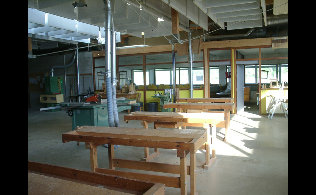 Atelier menuiserie - Collège Lucien Herr, Collège Idéal / Altkirch
